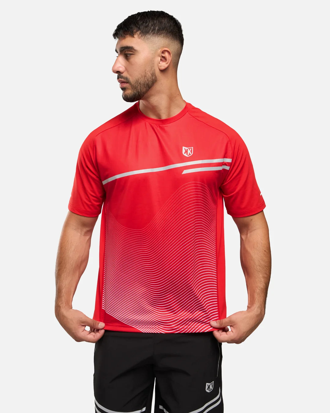 T-SHIRT FK SPEED - ROUGE