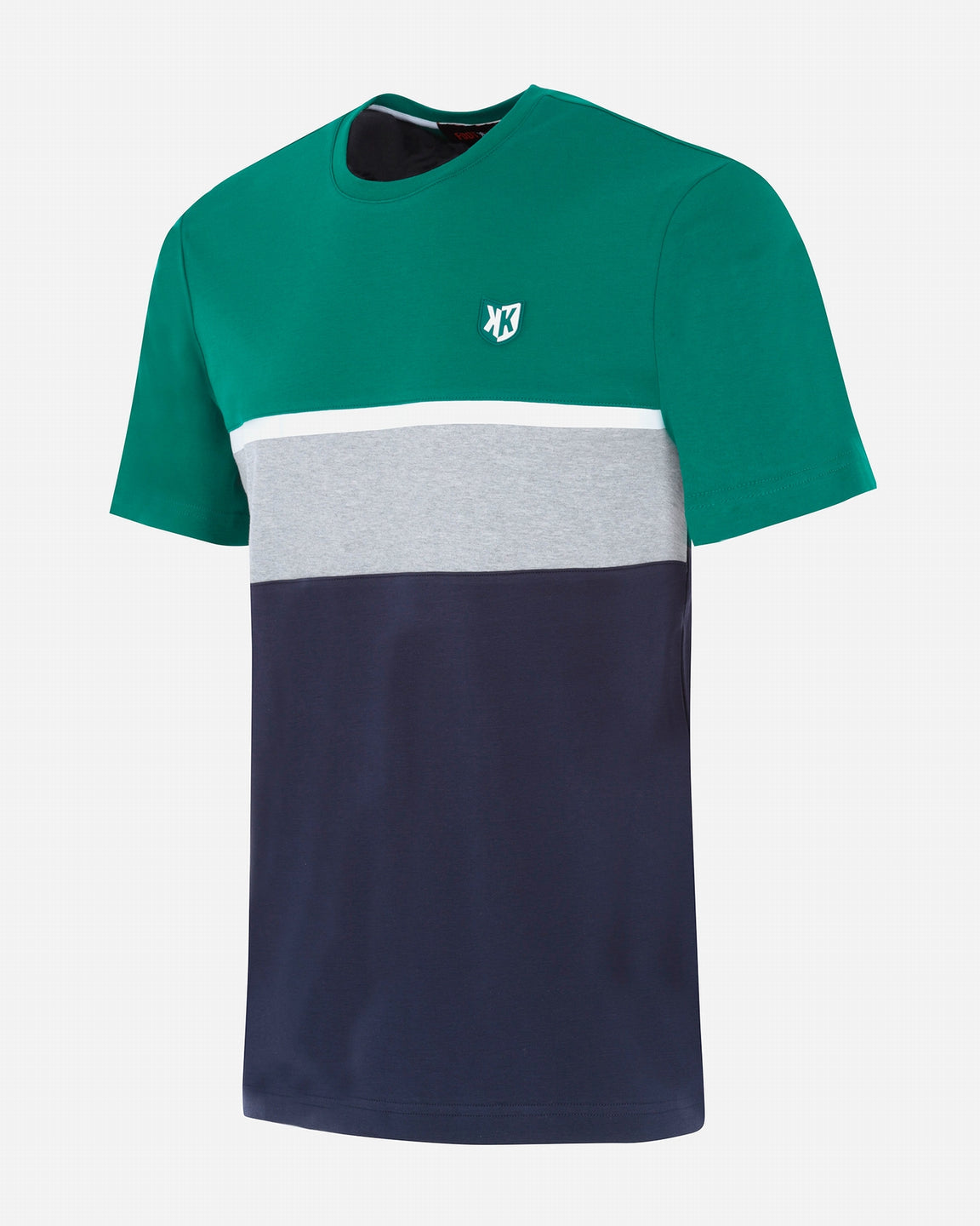 T-SHIRT FK SICARIOS V - MARINE/VERT/GRIS