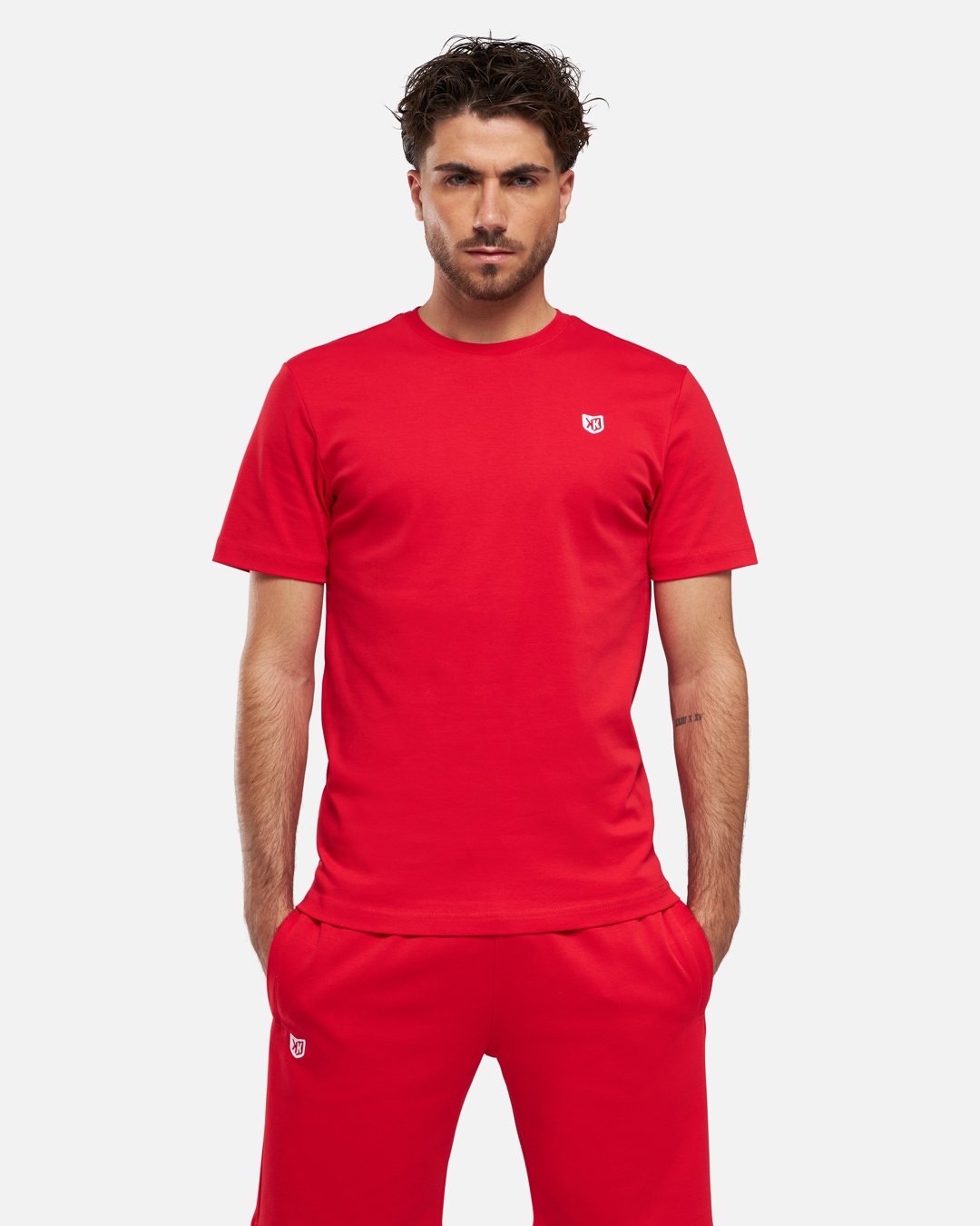 T-SHIRT FK BASIC II - ROUGE