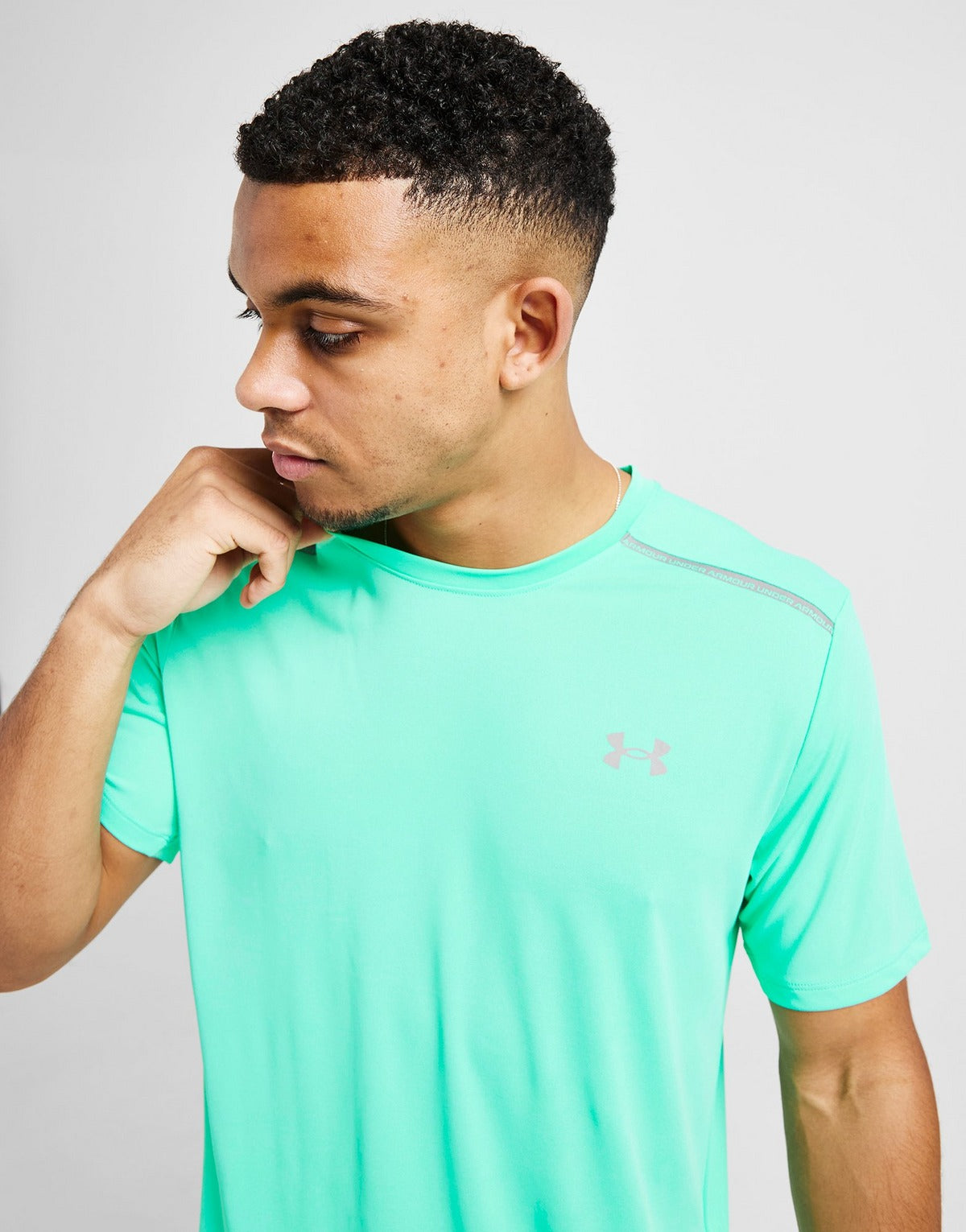 UNDER ARMOUR SHORT-SLEEVES UA TECH REFLECTIVE SS