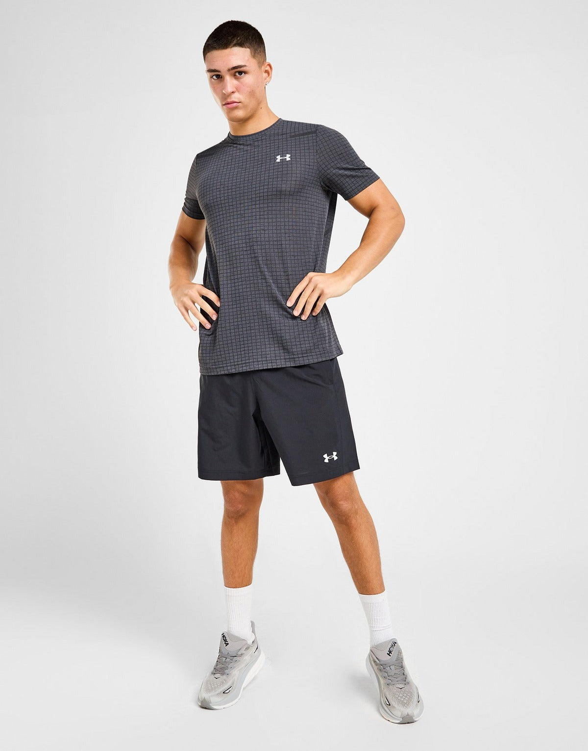 UNDER ARMOUR T-SHIRT VANISH GRID HOMME