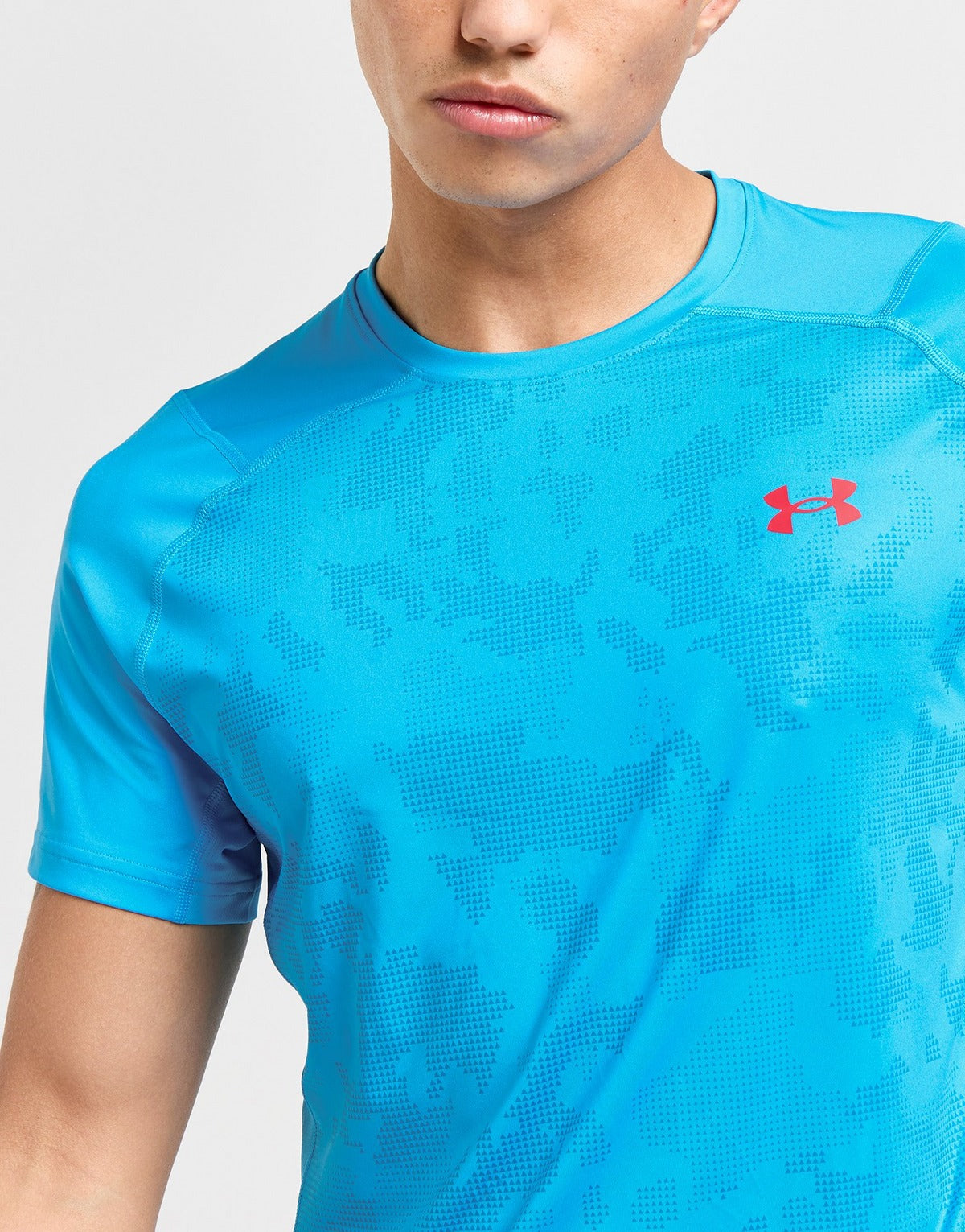 UNDER ARMOUR T-SHIRT HEATGEAR CAMO HOMME