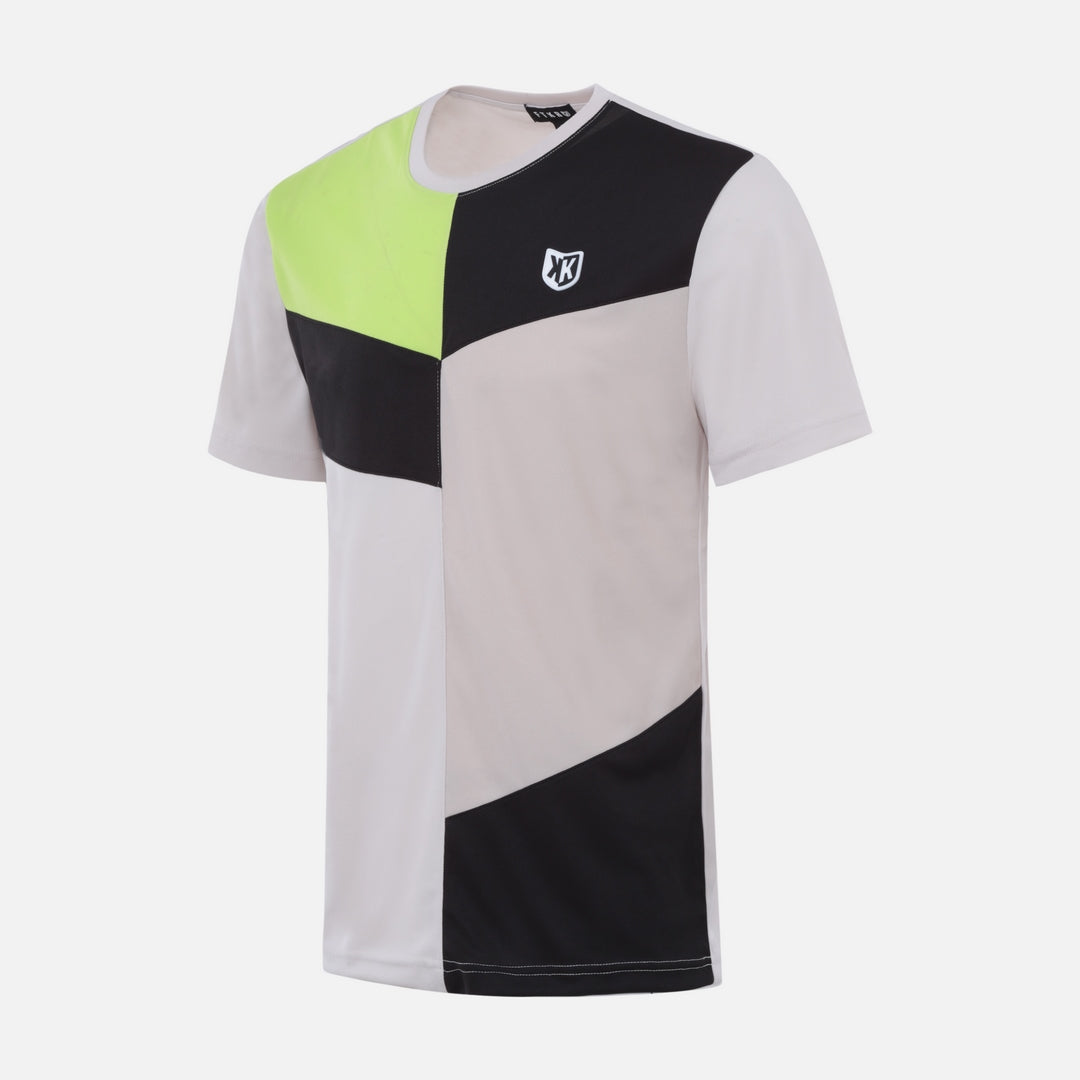 T-SHIRT FK ULTRA - BEIGE/JAUNE/NOIR
