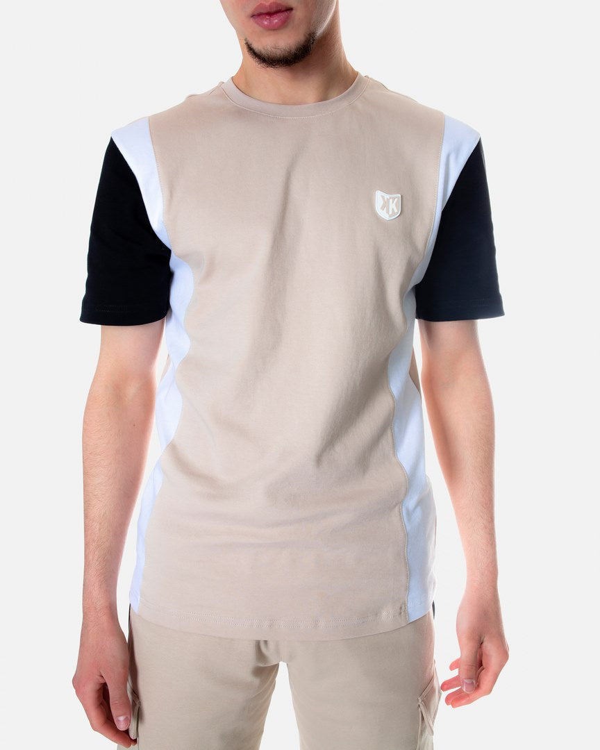 T-SHIRT FK CANTO - BEIGE/BLANC/NOIR