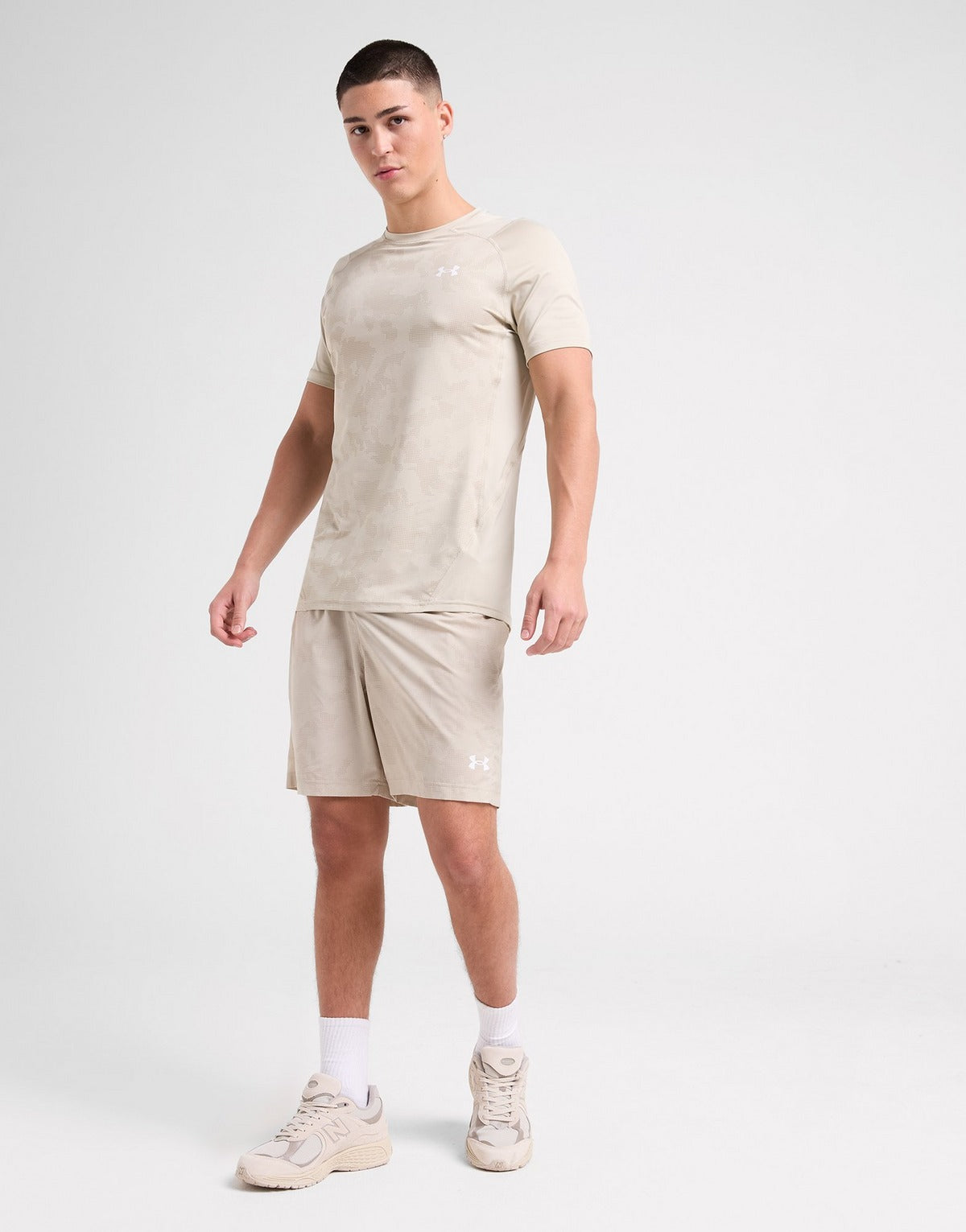 UNDER ARMOUR T-SHIRT HEATGEAR CAMO HOMME