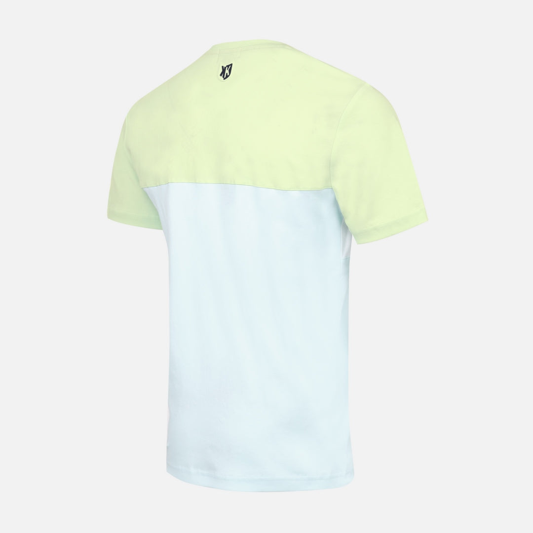 T-SHIRT FK SICARIOS PASTEL - VERT/BLANC/BLEU