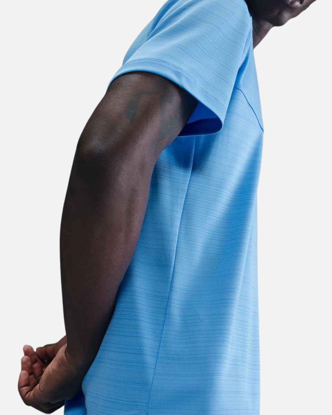 T-SHIRT NIKE RUNNING - BLEU CIEL