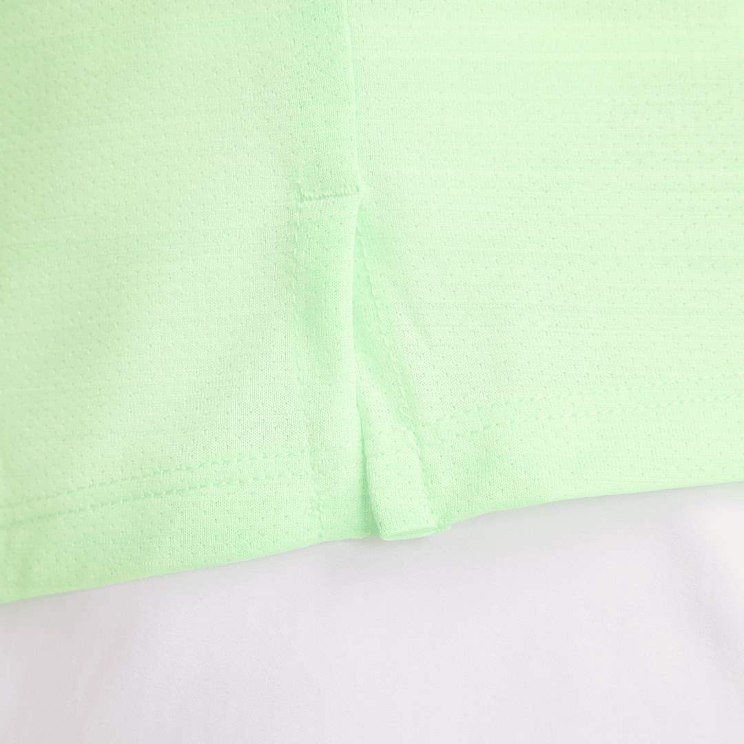 T-SHIRT NIKE DRI-FIT MILER - VERT-FLUO