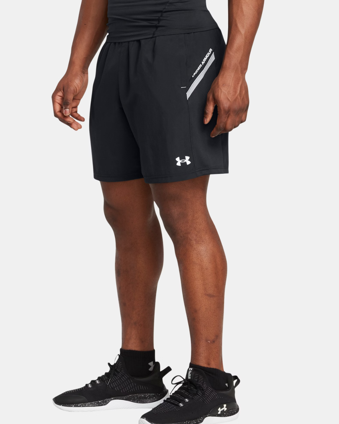 SHORT UNDER ARMOUR TECH UTILITY - NOIR