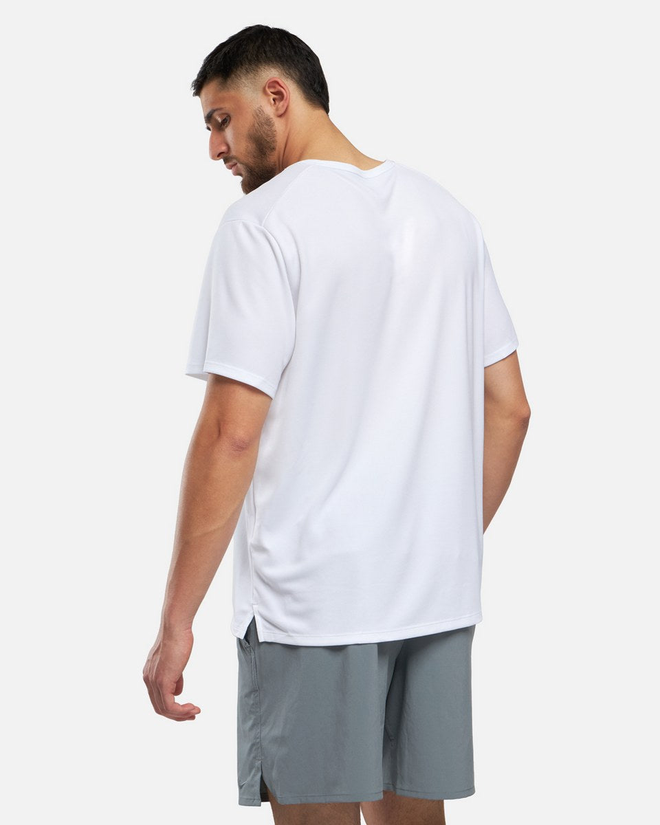 T-SHIRT NIKE MILER - BLANC