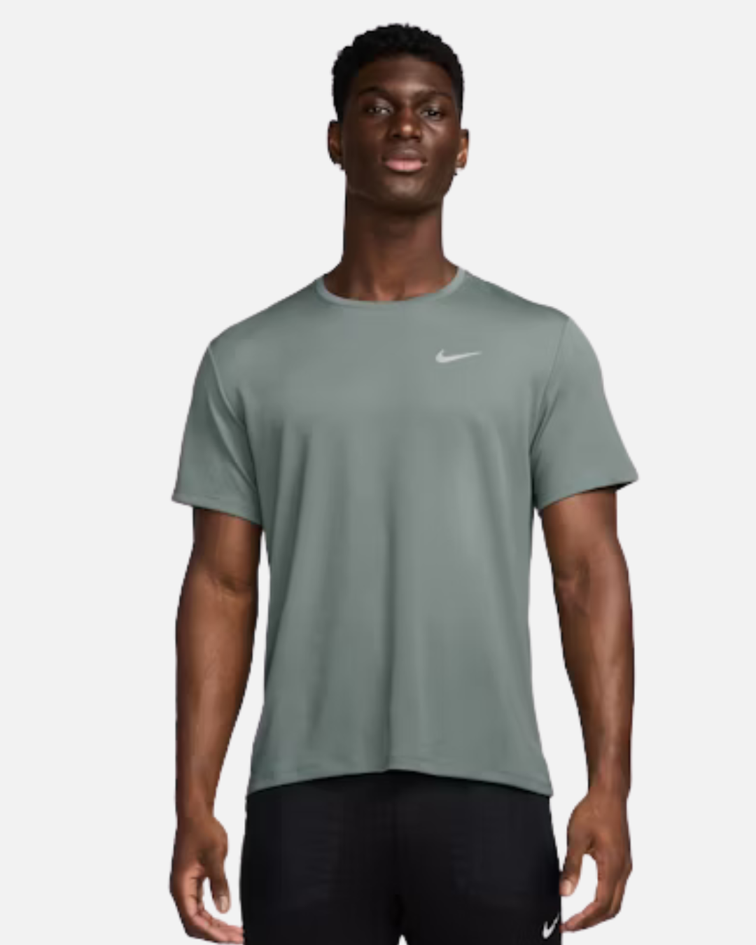 T-SHIRT NIKE MILER DRI-FIT - VERT