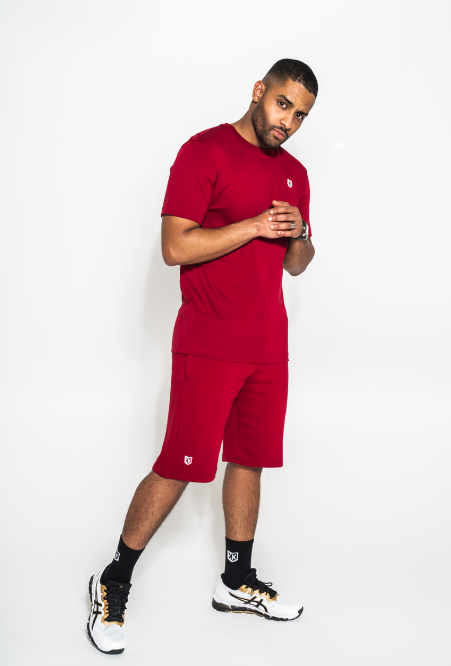 T-SHIRT FK BASIC - BORDEAUX